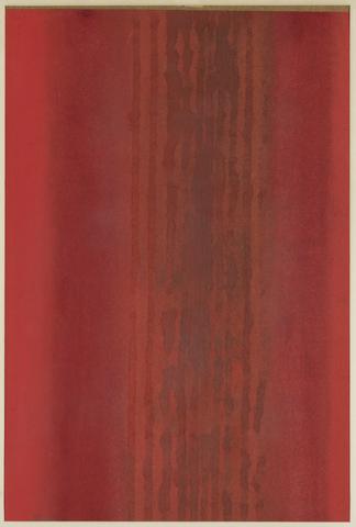 Douglas Portway Untitled (red with vertical lines)