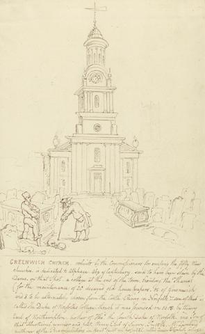 Thomas Rowlandson Greenwich Church