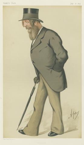 Politicians - Vanity Fair. 'Yorkshire'. Mr. Frederick Acclom Milbank. 17 July 1875