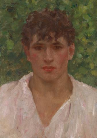 Henry Scott Tuke Portrait of Nicola Luciani