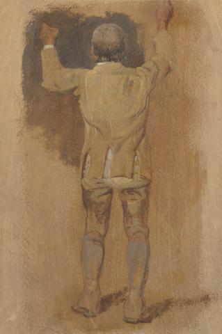 Study of a Groom, Seen from Behind