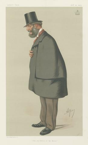Carlo Pellegrini Politicians - Vanity Fair - The ex-father of the House. Lord Forester. October 16, 1875