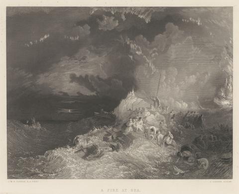 Samuel Bradshaw A Fire at Sea