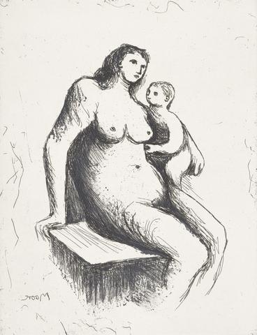 Henry Moore Mother and Child V