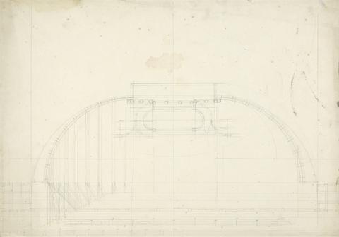 James Bruce Plan of part of the temple at Baalbec