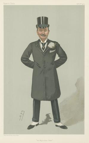 Leslie Matthew 'Spy' Ward Politicians - Vanity Fair - 'the Mayor from Clare'. Major Eustace-Jameson. October 27, 1904