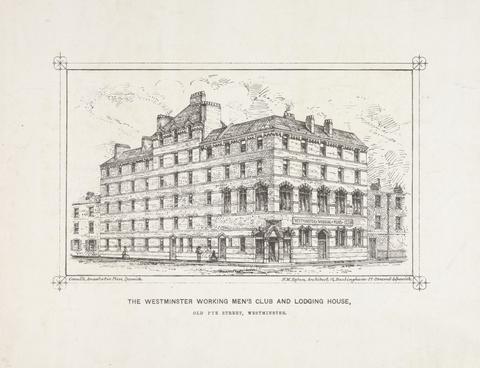 unknown artist The Westminster Working Men's Club and Lodging House