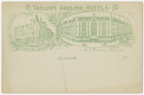  Taylor's Adelphi Hotels :