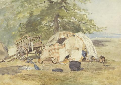Octavius Oakley A Gypsy Encampment