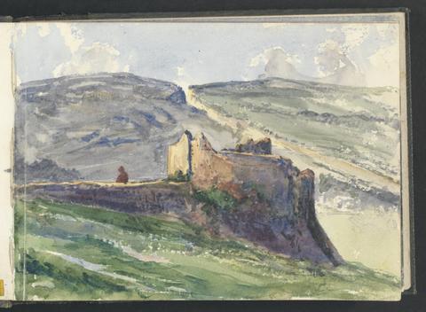 Barbara Bodichon Hill with Castellated Ruins
