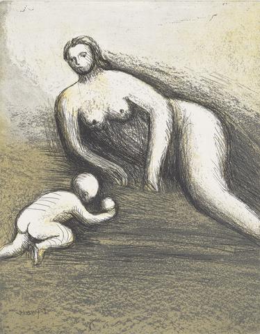 Henry Moore Mother and Child VI