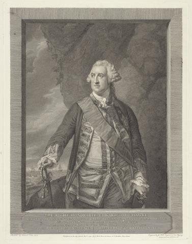 John Hall The Right Honorable Edward Lord Hawke (1705-1781)