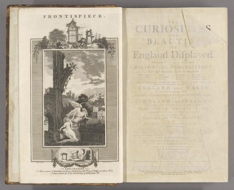 Newman, Frederick. The curiosities and beauties of England displayed.