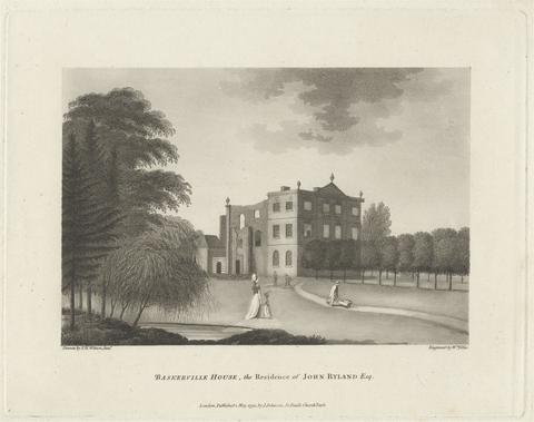 William Ellis Baskerville House, the Residence of John Ryland, Esq.