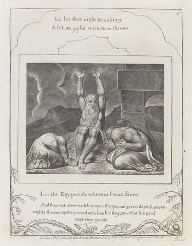 Illustrations of the Book of Job [in twenty-one plates]