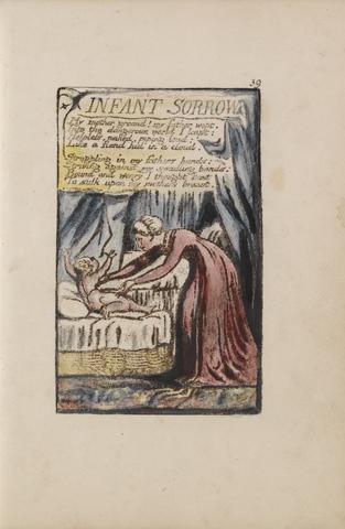William Blake Songs of Innocence and of Experience, Plate 39, "Infant Sorrow" (Bentley 48)