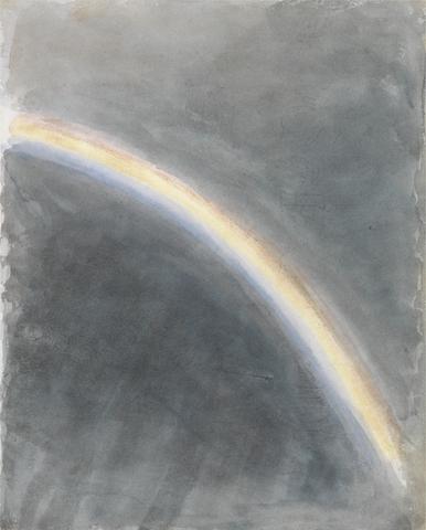 John Constable Sky Study with Rainbow