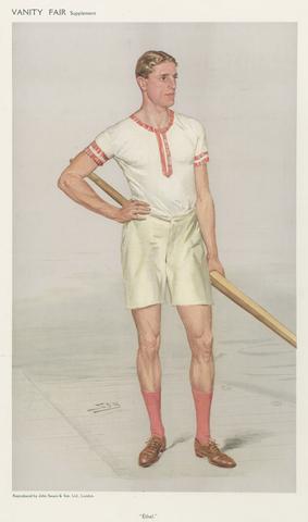 Leslie Matthew 'Spy' Ward Vanity Fair: Rowers; 'Ethel', Mr. Raymond Broadley Etherington-Smith, August 5, 1908