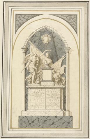 John Michael Rysbrack Admiral Vernon's Monument in Westminster Abbey