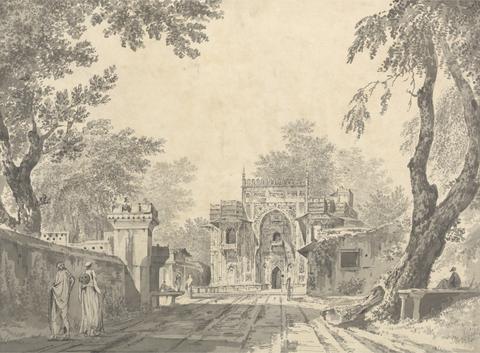 William Hodges A View of the Mosque at Chunar Gur (the Gateway), [Chunangarh]