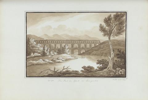 Sir Richard Colt Hoare The Pont du Gard in Languedoc
