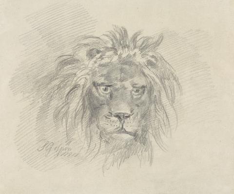 Sawrey Gilpin Head of a Lion