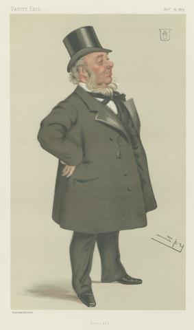 Leslie Matthew 'Spy' Ward Politicians - Vanity Fair - 'Geordie'. Sir George Elliot. November 29, 1879