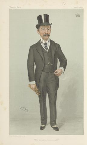 Leslie Matthew 'Spy' Ward Politicians - Vanity Fair. 'The Australian Commonwealth.' The Lord Northcote. 3 March 1904