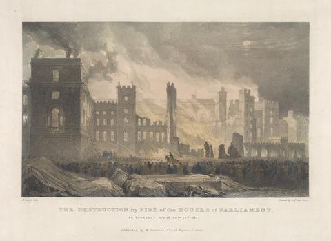 The Destruction by Fire of the House of Parliament