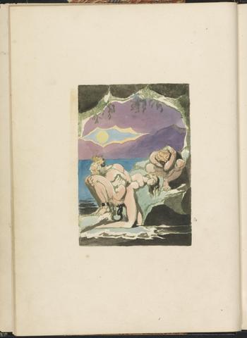William Blake Visions of the Daughters of Albion, Plate 1, Frontispiece