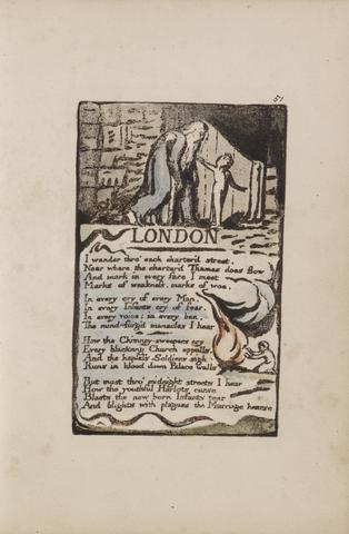 Songs of Innocence and of Experience, Plate 51, "London" (Bentley 46)