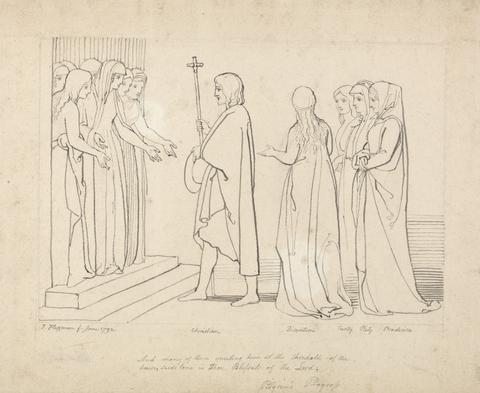 John Flaxman Illustration to Pilgrim's Progress