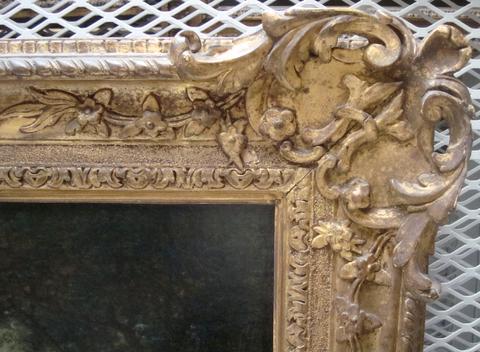 unknown framemaker British Louis XV style frame
