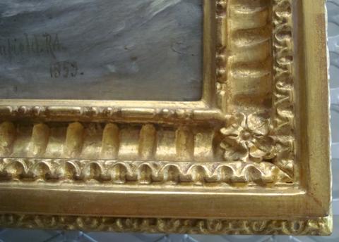 unknown artist British (?), Neoclassical style frame
