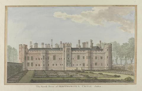 James Lambert of Lewes Herstmonceux Castle, East Sussex: The North Front