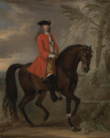 John Wootton Portrait of a Man on Horseback