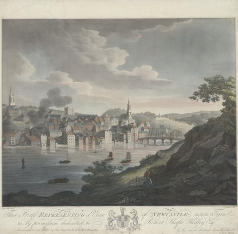 Joseph Constantine Stadler A View of Newcastle upon Tyne