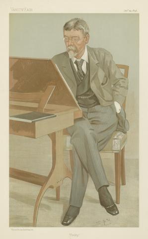 Leslie Matthew 'Spy' Ward Vanity Fair: Literary; 'Trilby', George du Maurier, January 23, 1896