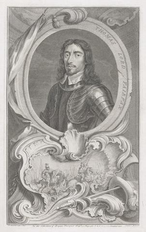 Jacobus Houbraken Thomas Fairfax, third Lord Fairfax of Cameron