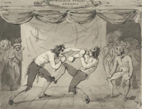 Samuel Collings Polite Amusement of Brute Beasts at the Lyceum