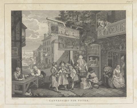 Thomas Cook Canvassing for Votes, Plate II