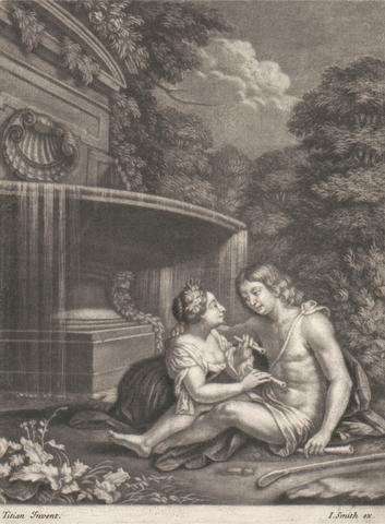 John Smith Venus Witholding Adonis From the Chase