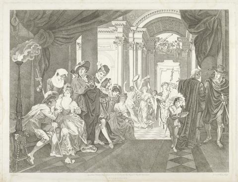 George Siegmund Facius Romeo and Juliet: Act I, Scene V. "A Hall in Capulet's House."