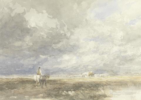 David Cox Going to the Hayfield