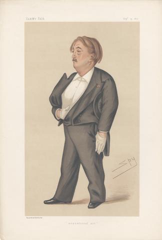 Leslie Matthew 'Spy' Ward Vanity Fair - Artists. 'Sensational art'. M. Paul Gustave Dore. 15 September 1877