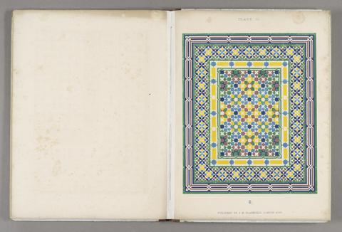 Jones, Owen, 1809-1874. Designs for mosaic and tessellated pavements: