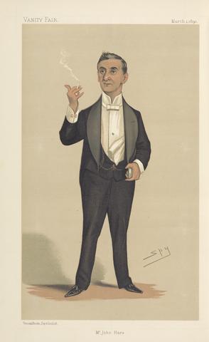 Leslie Matthew 'Spy' Ward Vanity Fair: Theatre; Mr. John Hare, March 1, 1890