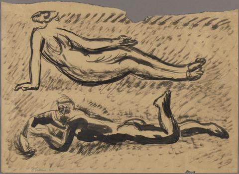 Duncan Grant Two Reclining Figures