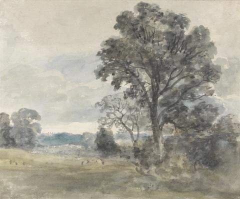 John Constable Landscape at East Bergholt