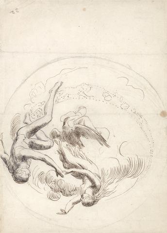 George Frederick Watts Study for a Circular Ceiling Decoration